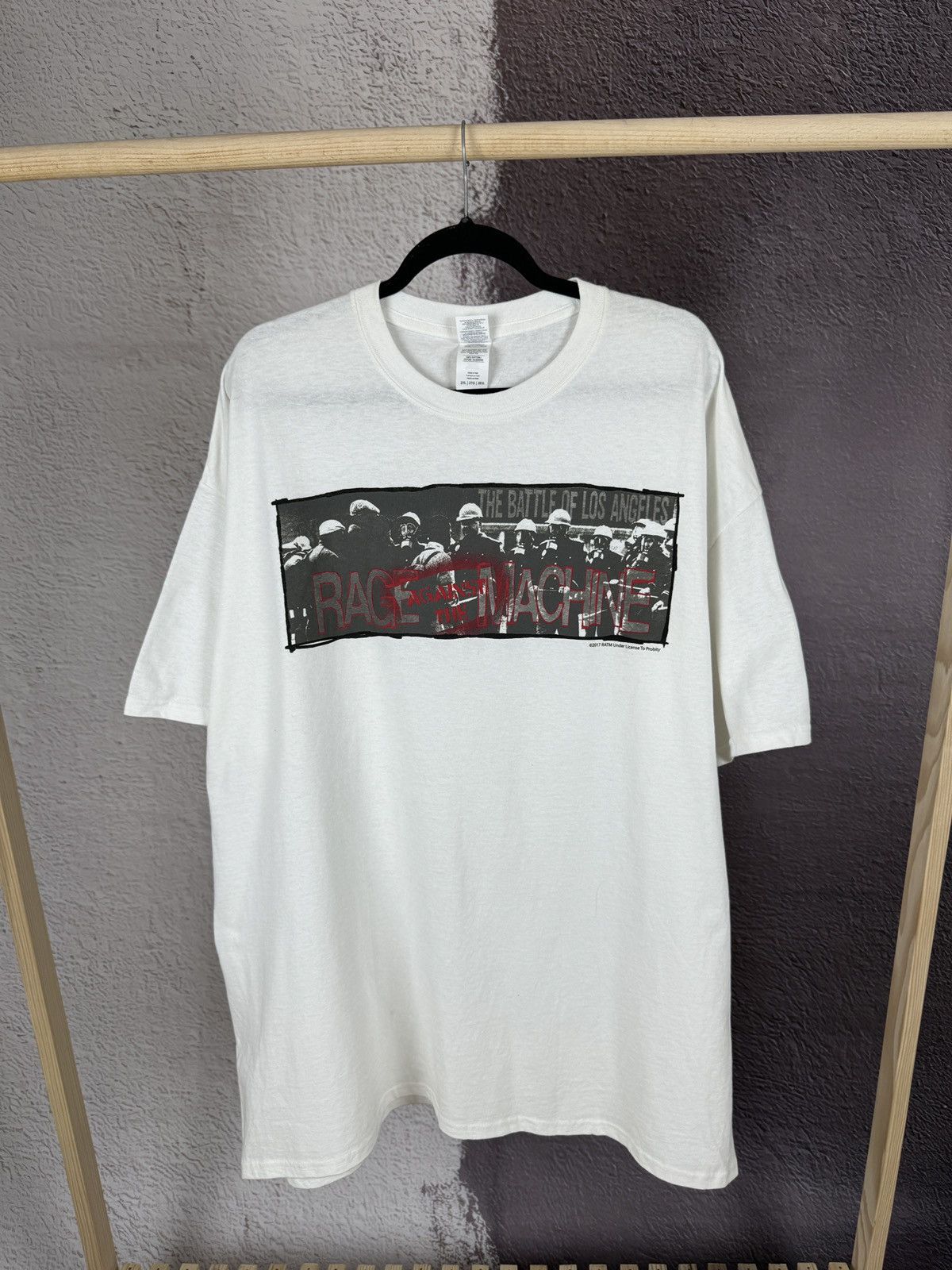 Band Tees Rage Against The Machine 2017 The Battle Of Los Angeles Tee Hoodie, Sweatshirt | FlexRushtees.com