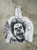Vintage Y2k Yakuza Mafia Screaming Man Hoodie Archive T-Shirts, Sweatshirt | FlexRushtees.com