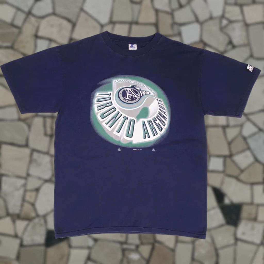 Starter Vintage Cfl Toronto Argonauts 1999 Tee Shirt Size Large