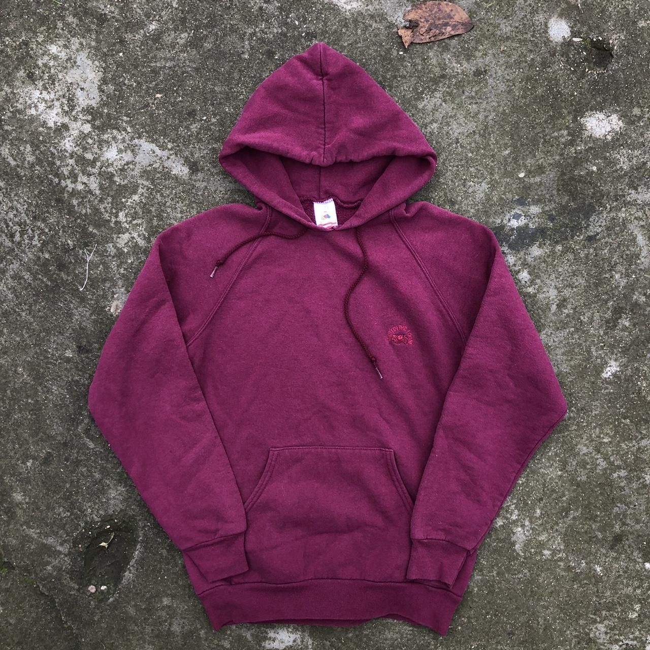 Vintage Fruit Of The Loom Blank Hoodie Nr 836