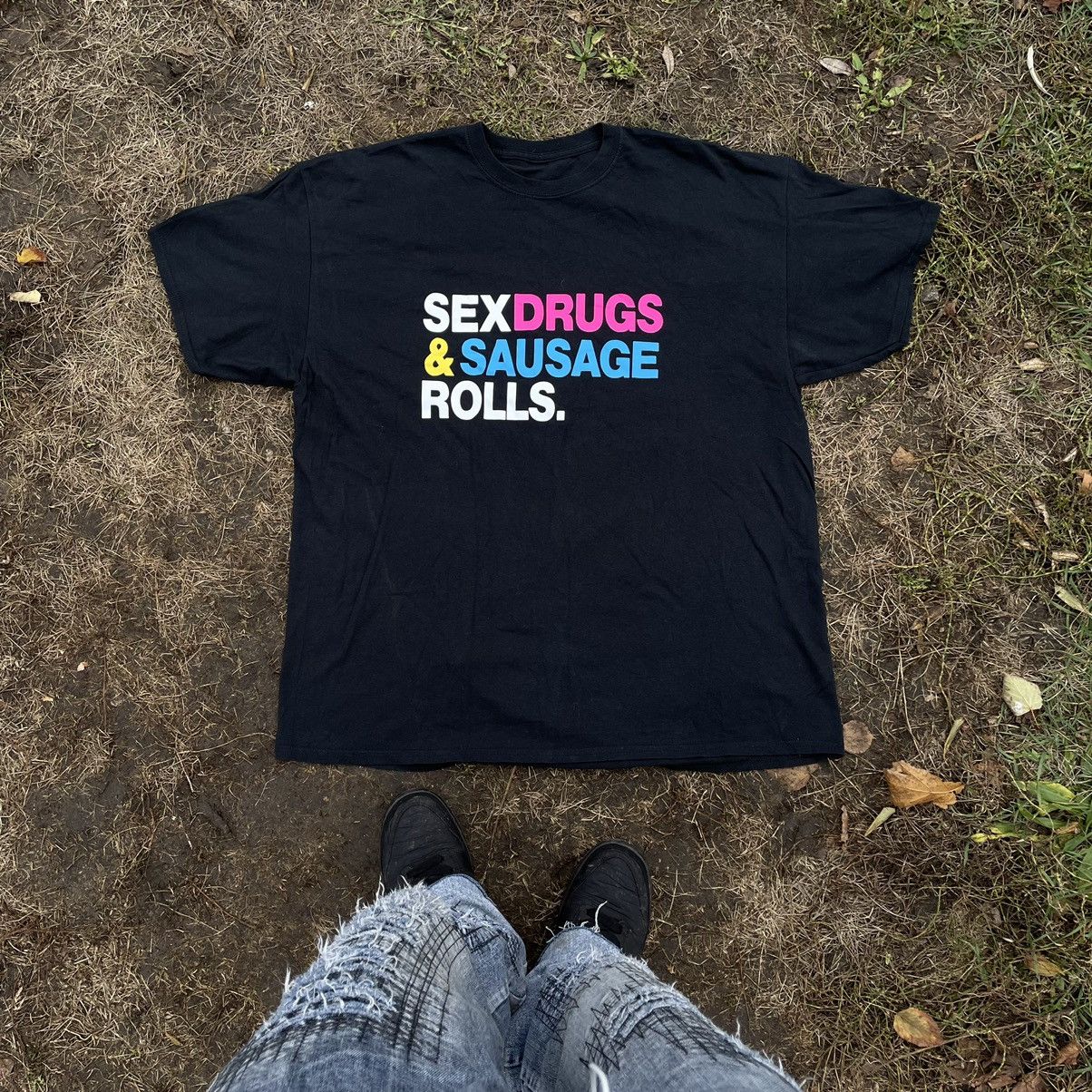 Vintage Y2k Adult Sex Drugs Roll Promo Grail Humor Tee Hoodie, Sweatshirt | FlexRushtees.com