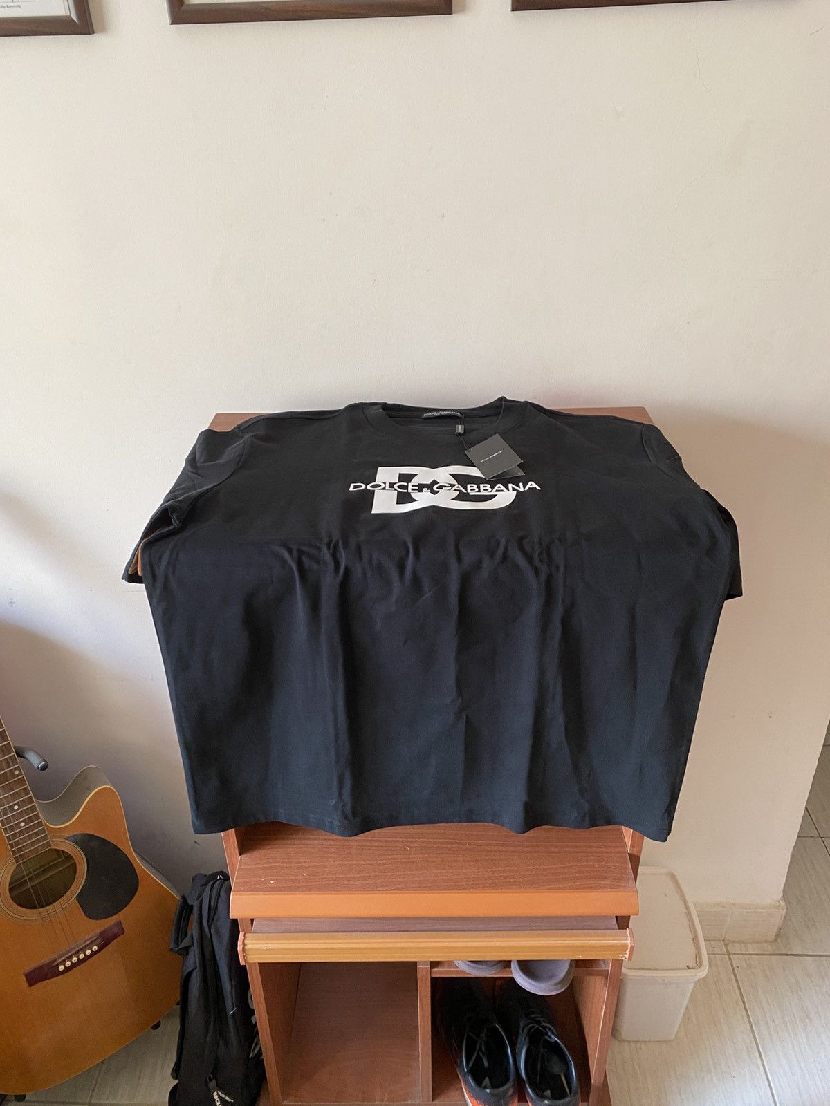 Dolce Gabbana D G Black Tee Hoodie, Sweatshirt | FlexRushtees.com
