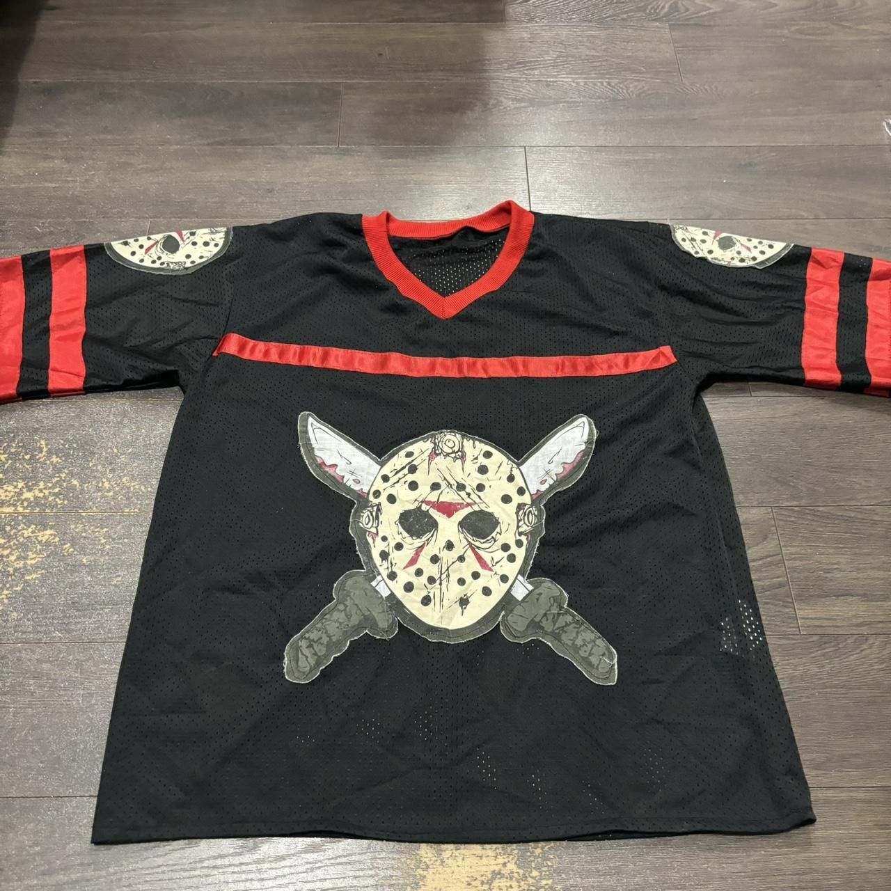 Designer Vintage Friday The 13th Jason Voorhees Jersey 00s Medium