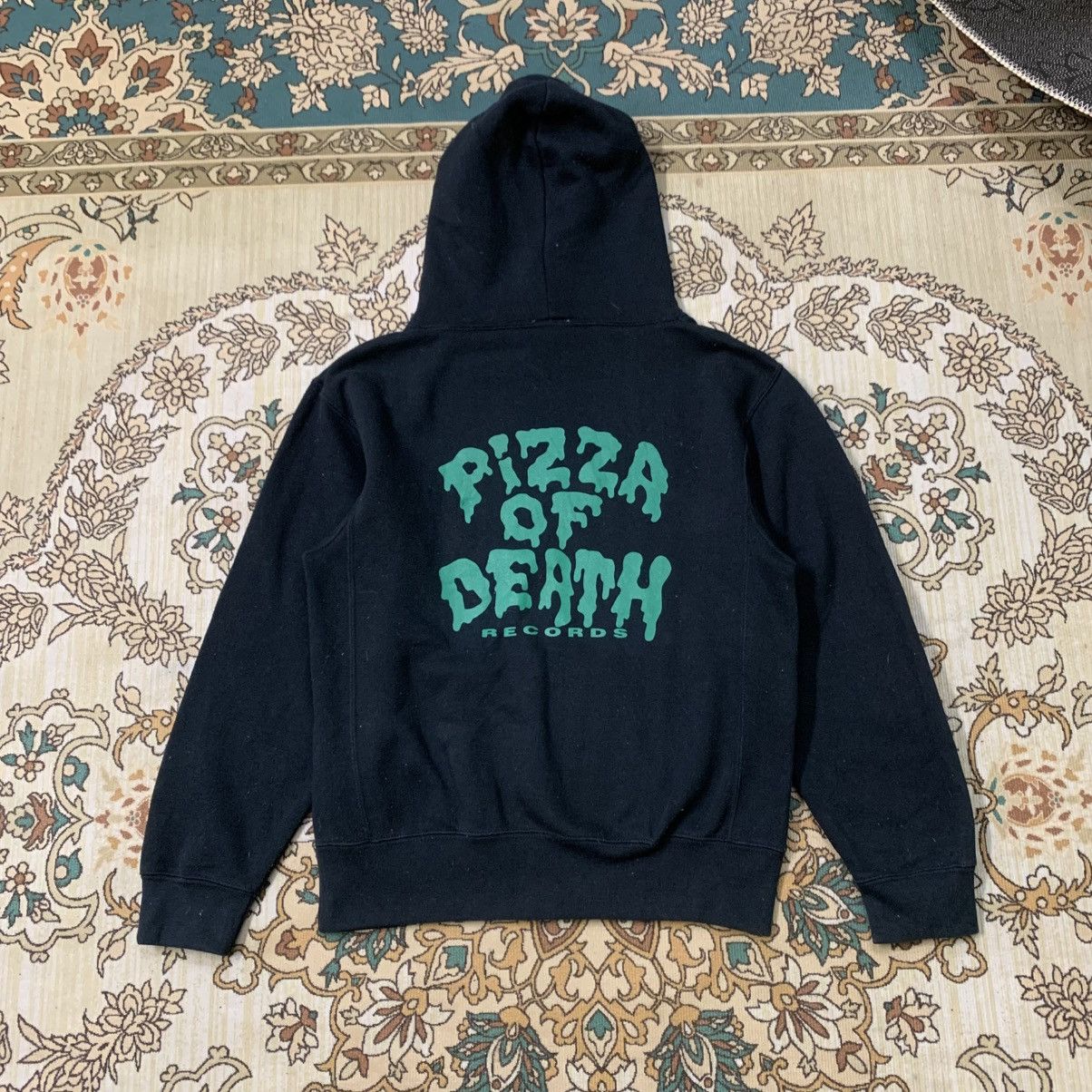 Band Tees Pizza Of Death Hoodie Sweatshirt | FlexRushtees.com