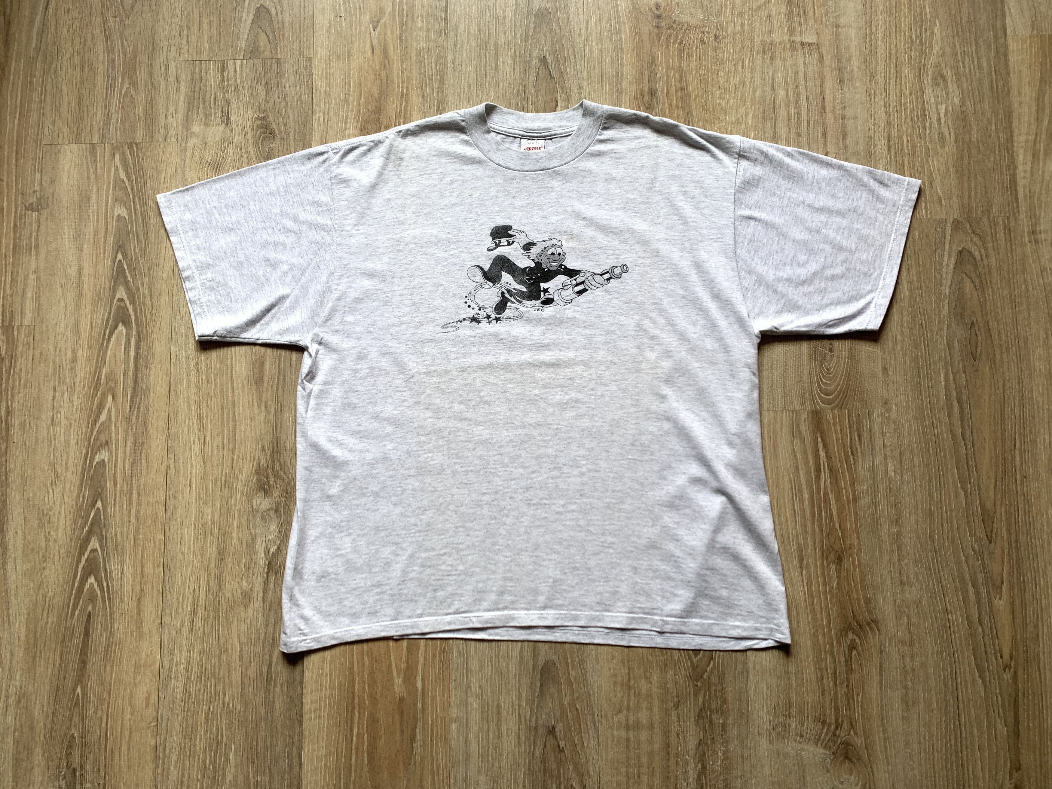Vintage 90s Jerzees Jugendfeuerwehr Schonaich T Shirt