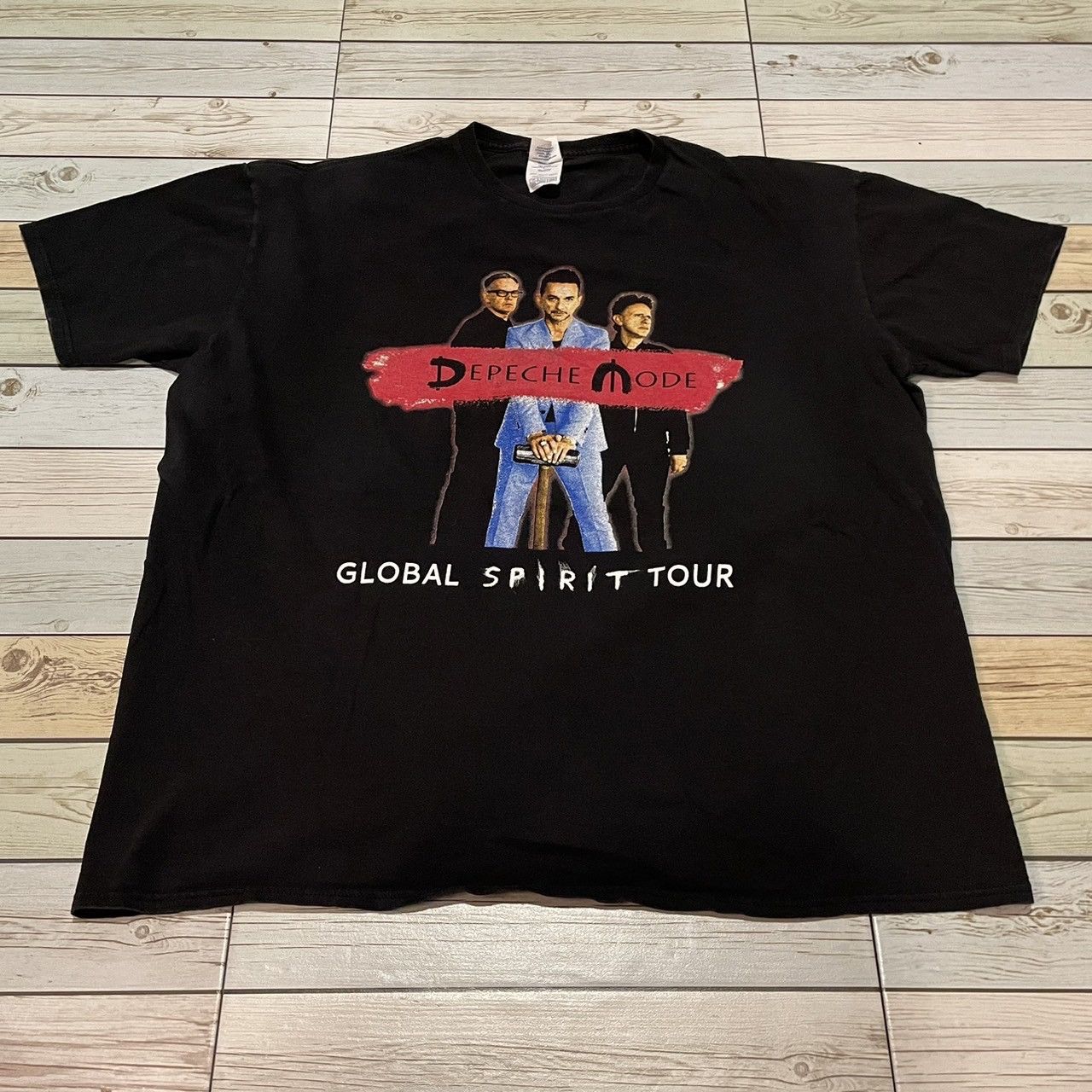 Band Tees Depeche Mode Tour 2017 Band Tour Tee Hoodie, Sweatshirt | FlexRushtees.com