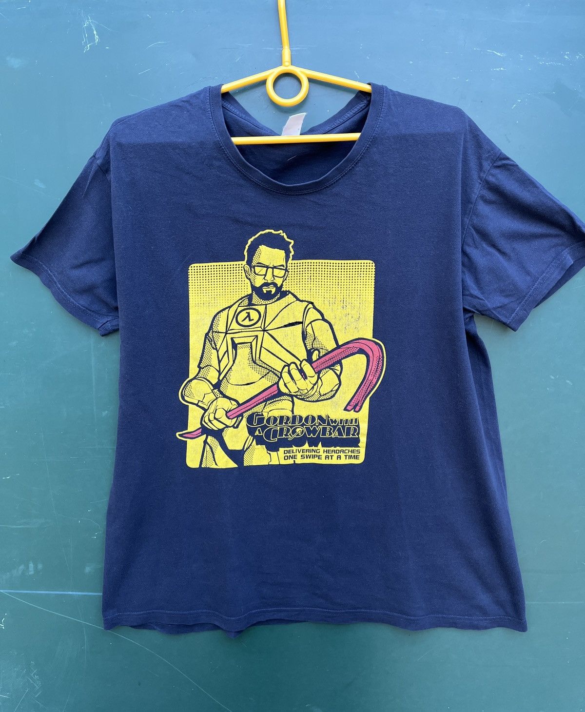 Fruit Of The Loom Half Life 2 T Shirt Game Gordon Freeman Promo Tee
