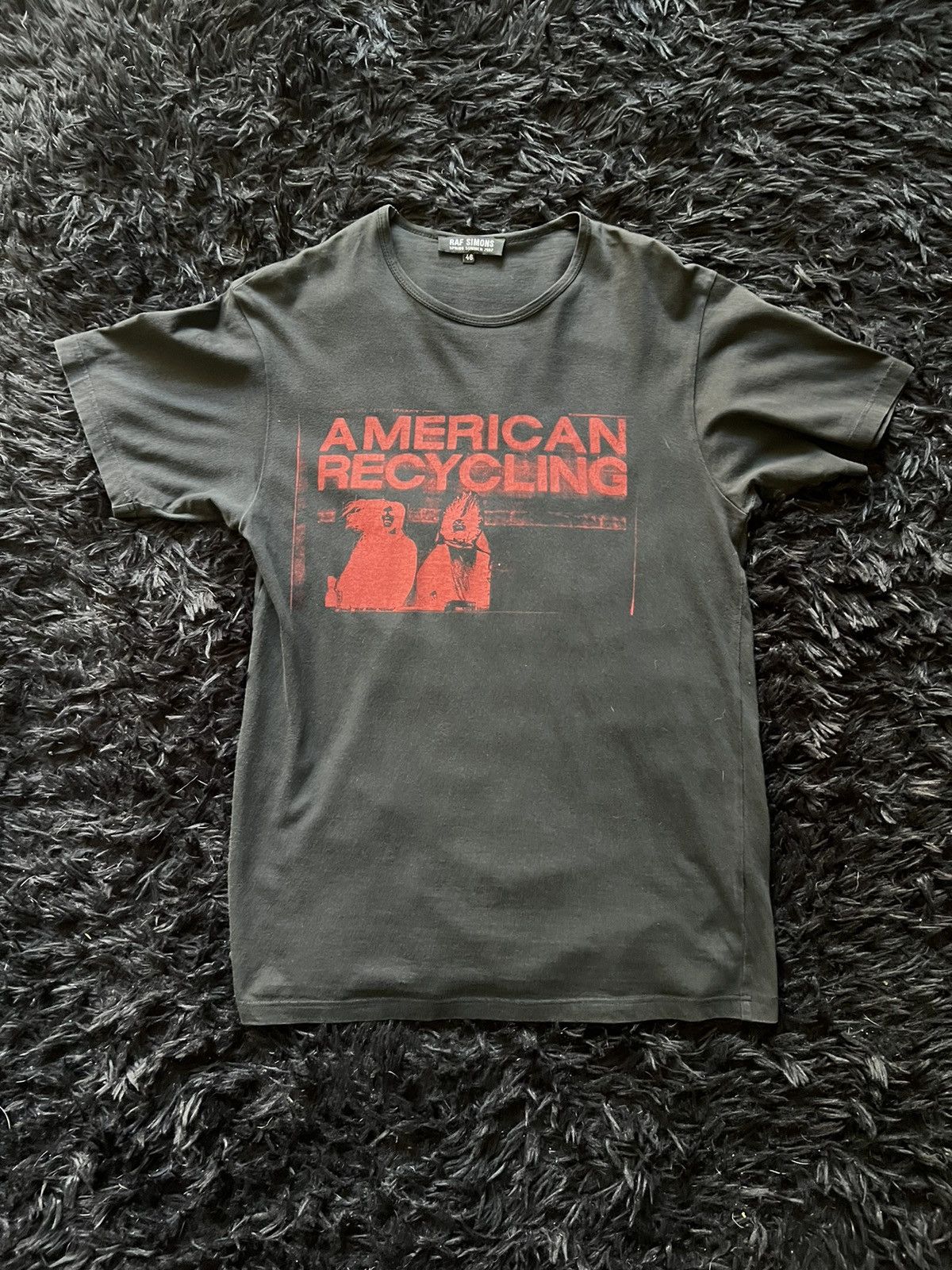 Raf Simons American Recycling Tee Spring 2002