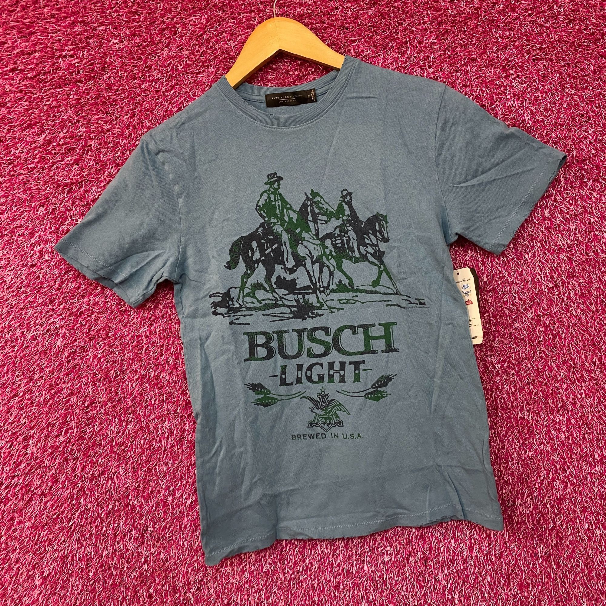 Food Junk Food Clothing Busch Light Vintage Style T Shirt Xs Hoodie, Sweatshirt | FlexRushtees.com