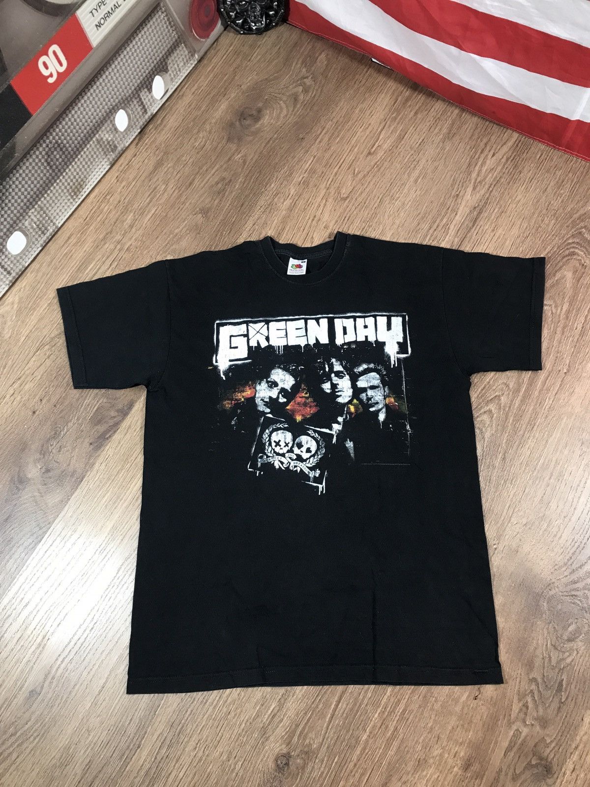 Vintage Green Day T Shirt Rock Tee Hoodie, Sweatshirt | FlexRushtees.com