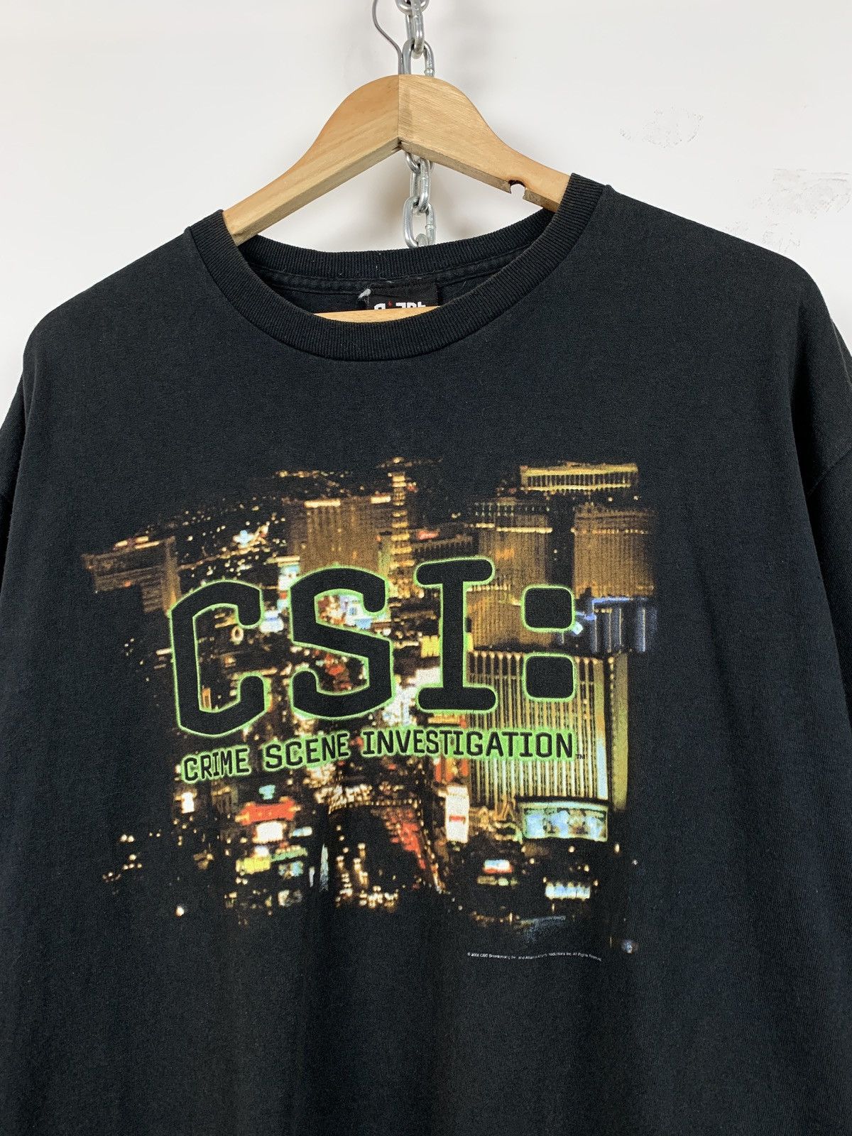 Giant 2006 Vintage Csi Crime Scene Investigation Tv Series T Shirt