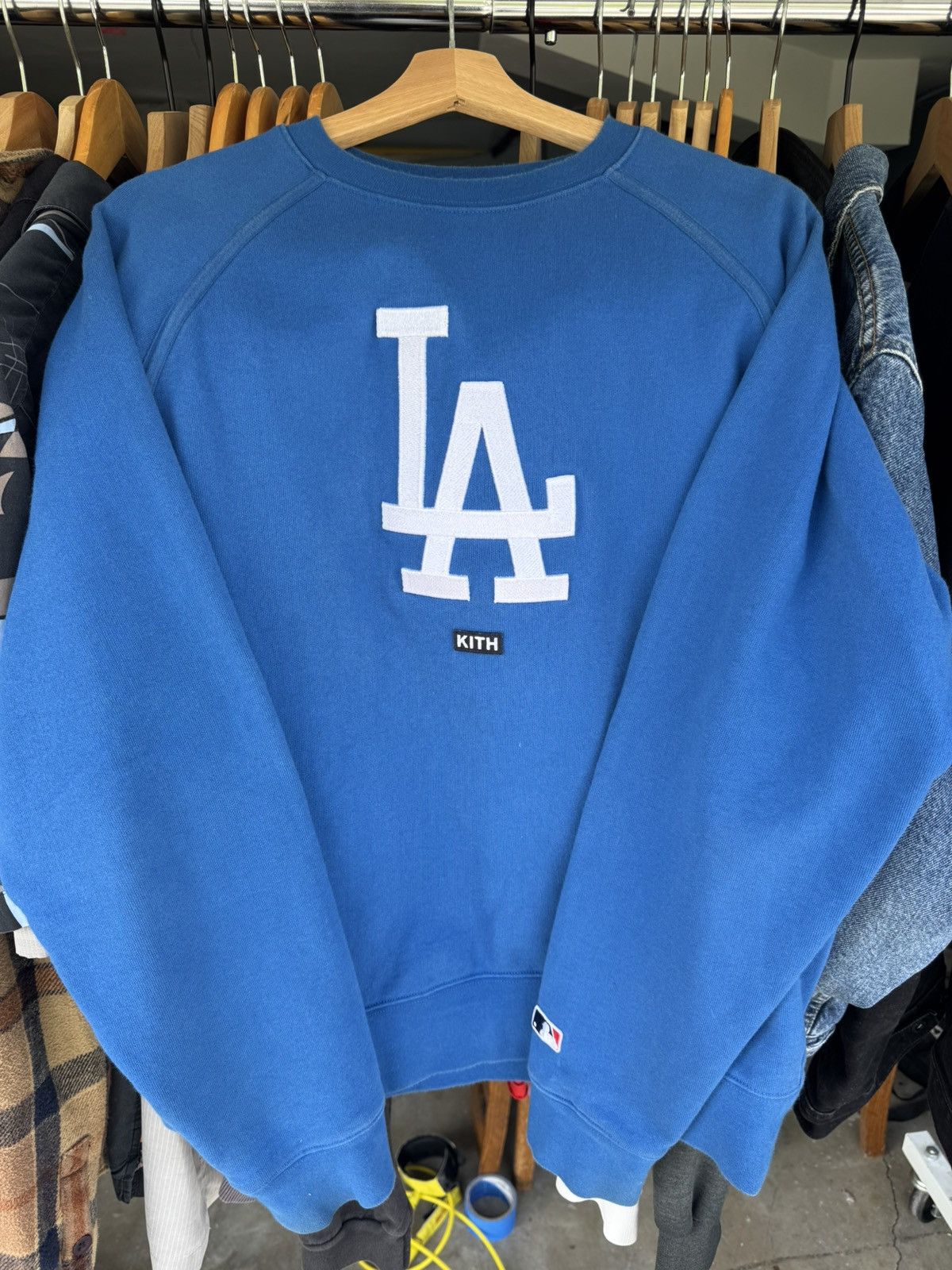 Mlb Kith X Dodgers Mlb Sweatshirt Small