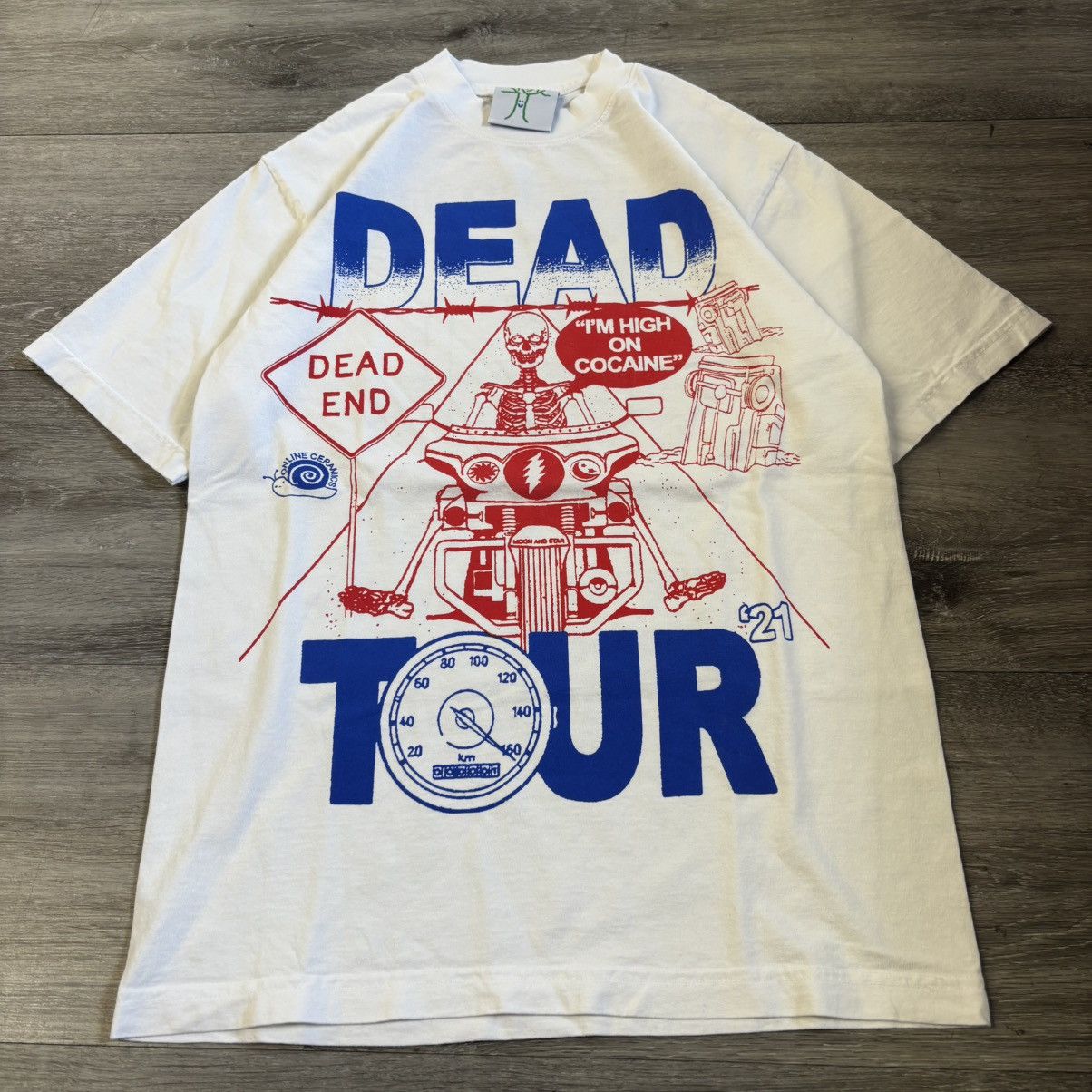 Ceramics Online Ceramics X Grateful Dead White T Shirt Hoodie, Sweatshirt | FlexRushtees.com