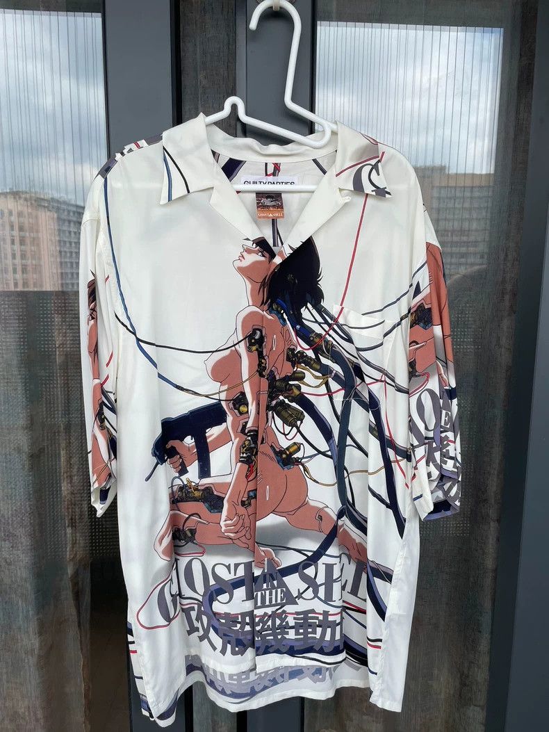 Maria Wacko Maria Ghost In The Shell Short Sleeve Shirt Dmc Hoodie, Sweatshirt | FlexRushtees.com