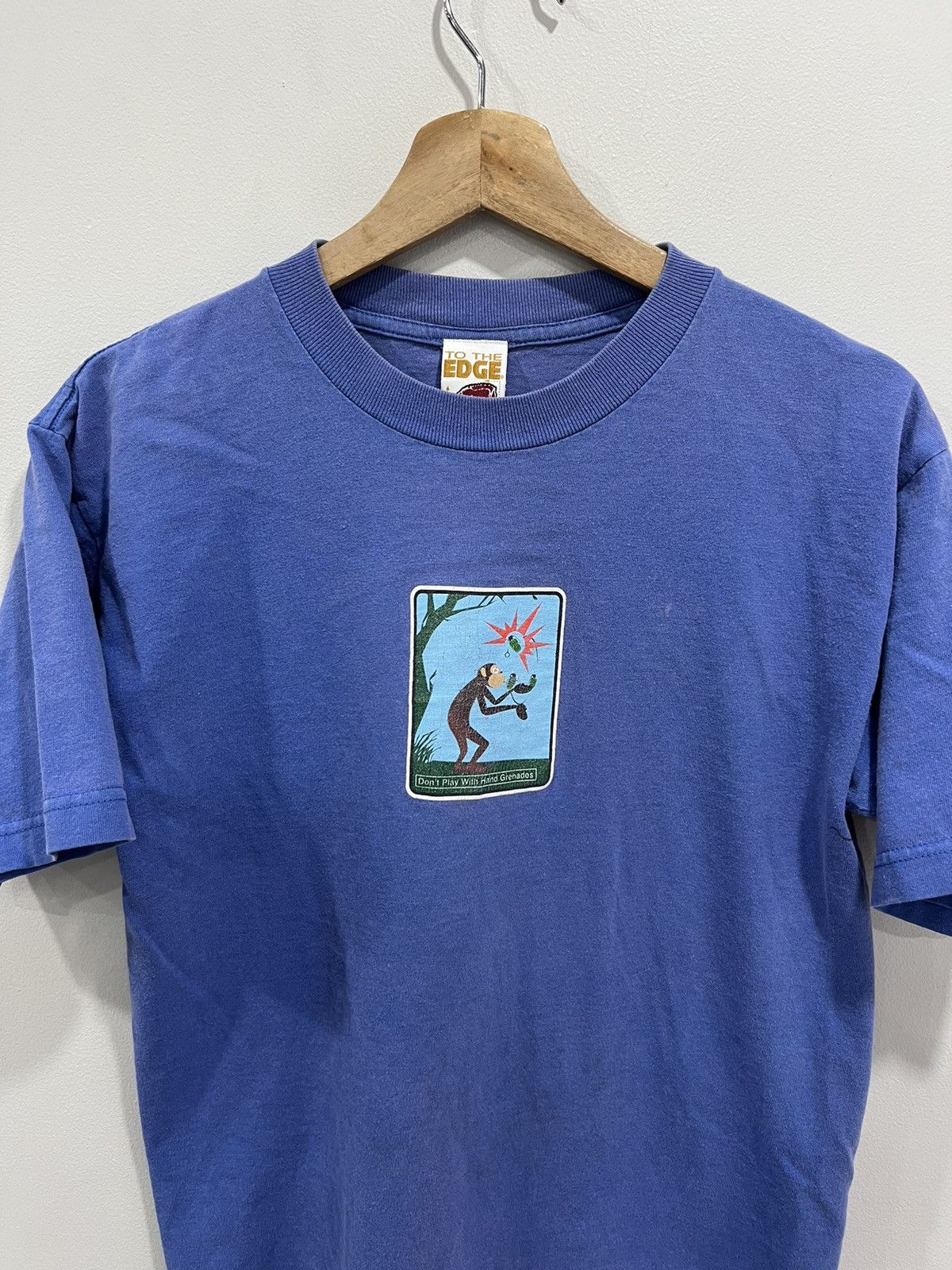 Vintage To The Edge Skate Tee Shirt Dont Play Grenades Hoodie, Sweatshirt | FlexRushtees.com