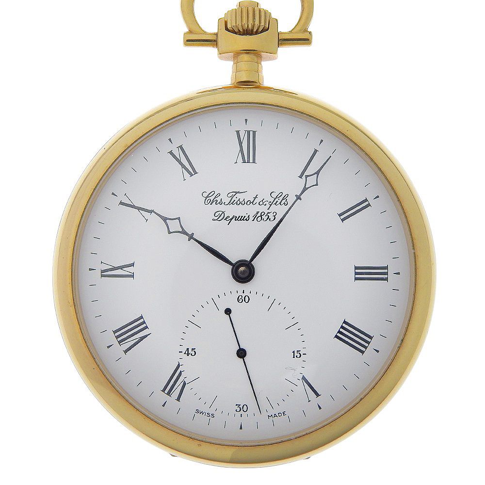 Tissot Tissot Cal Eta6497 Gold Pocket Watch Metal Other Eta6497 Duty Free For Usa