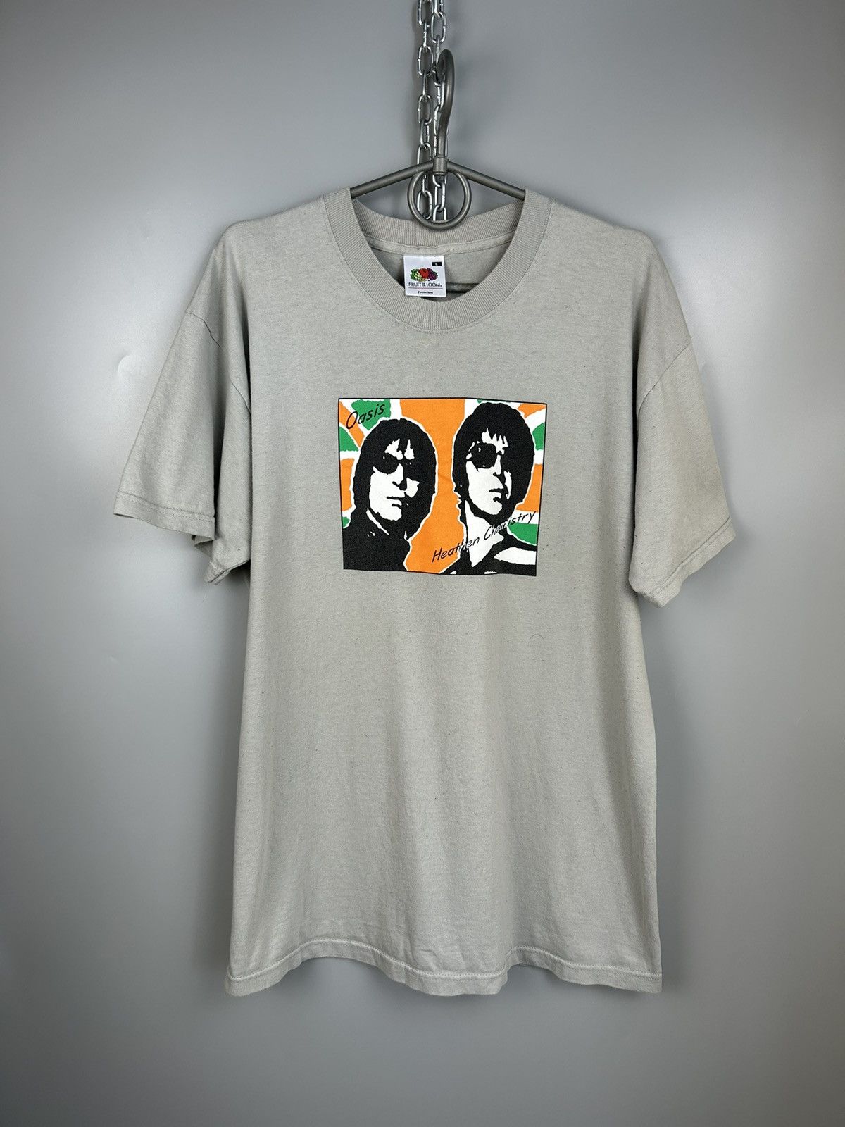 Vintage Oasis Band Heathen Chemistry Photo Britpop Band Tee Hoodie, Sweatshirt | FlexRushtees.com