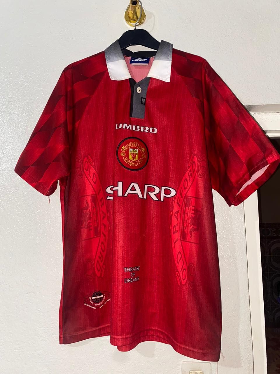 Umbro Manchester United Home Kit 1996 97