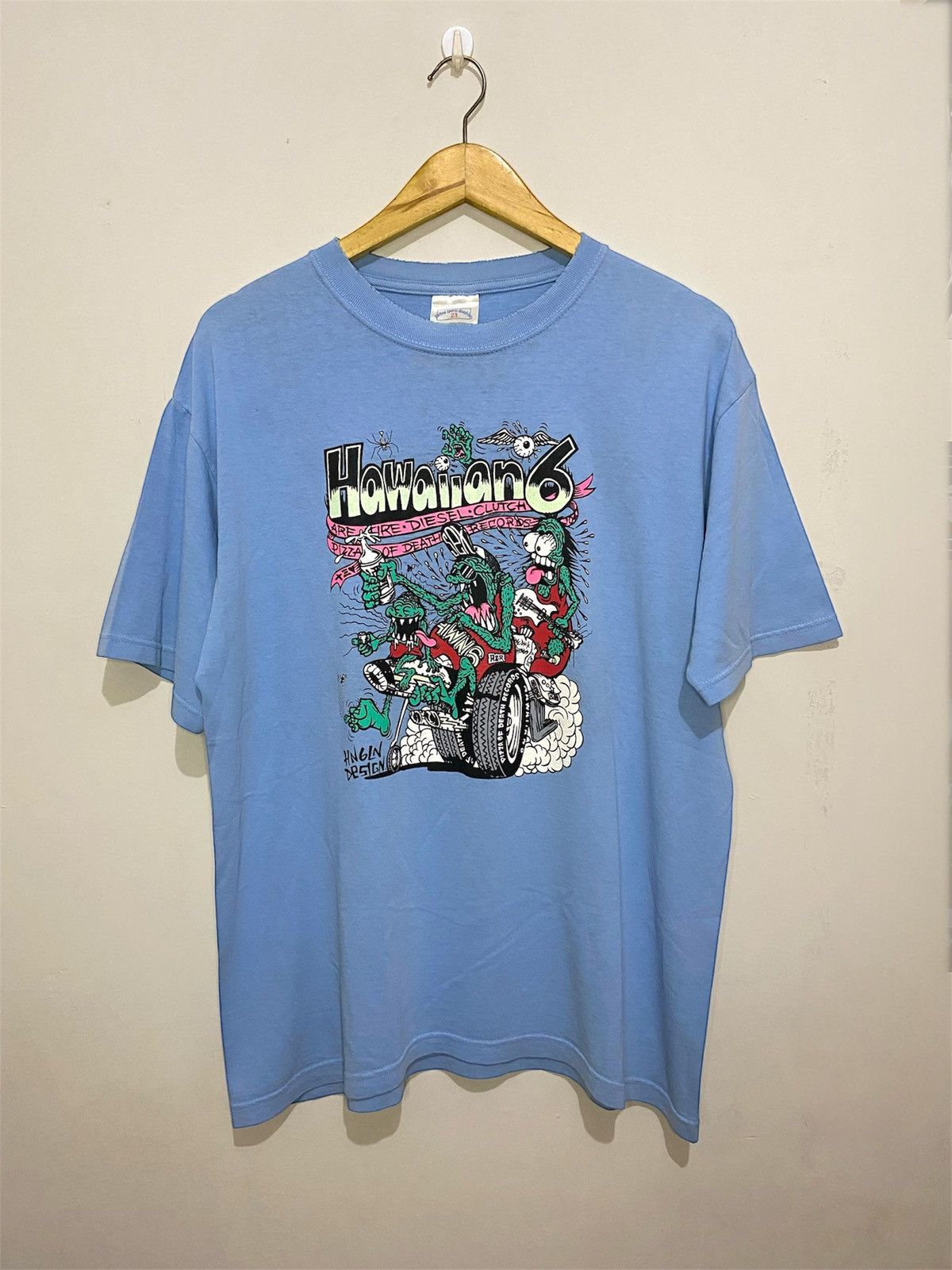 Vintage Pizza Of Death Hawaiian 6