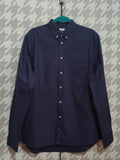 Filippa K Blue Cotton Shirt Hoodie, Sweatshirt | FlexRushtees.com