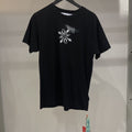 White Off White Tribal Type Tee