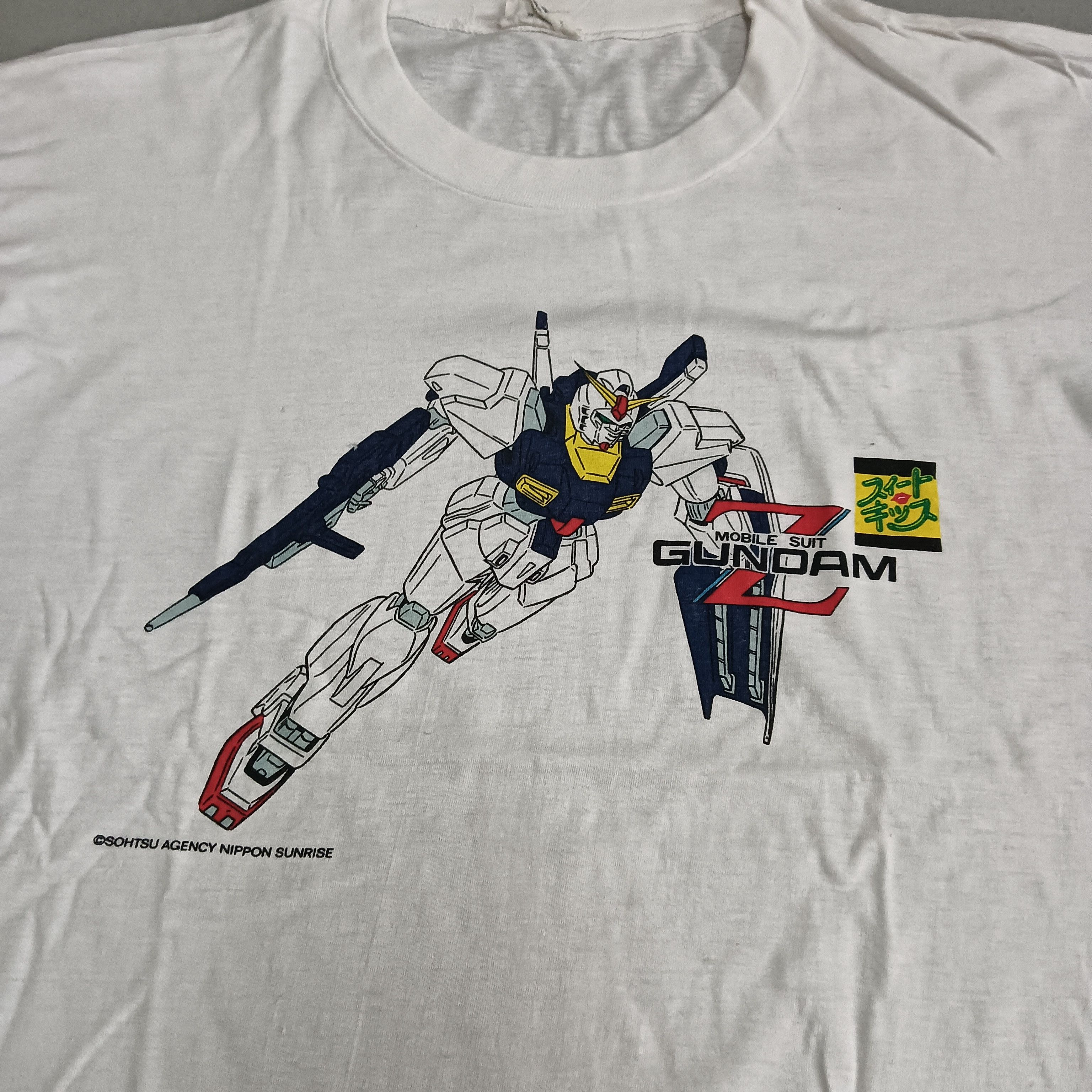 Japanese Brand X Vintage Vintage Gundam Shirt Hoodie, Sweatshirt | FlexRushtees.com