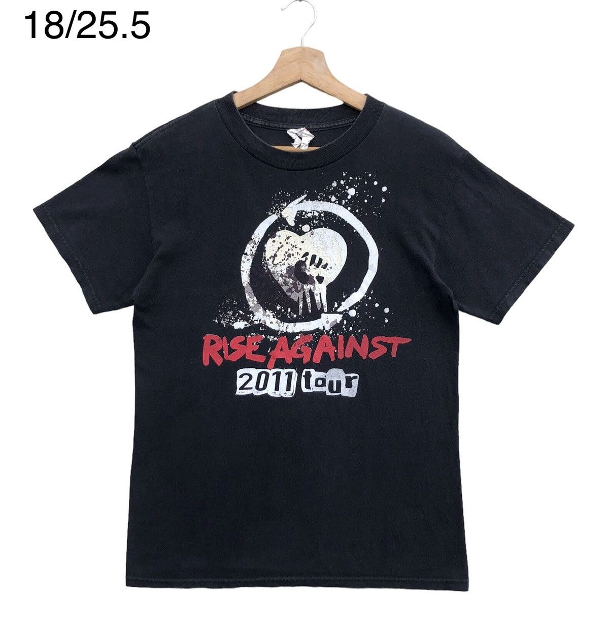 Band Tees Rare Rise Against Tour 2011 Hoodie, Sweatshirt | FlexRushtees.com