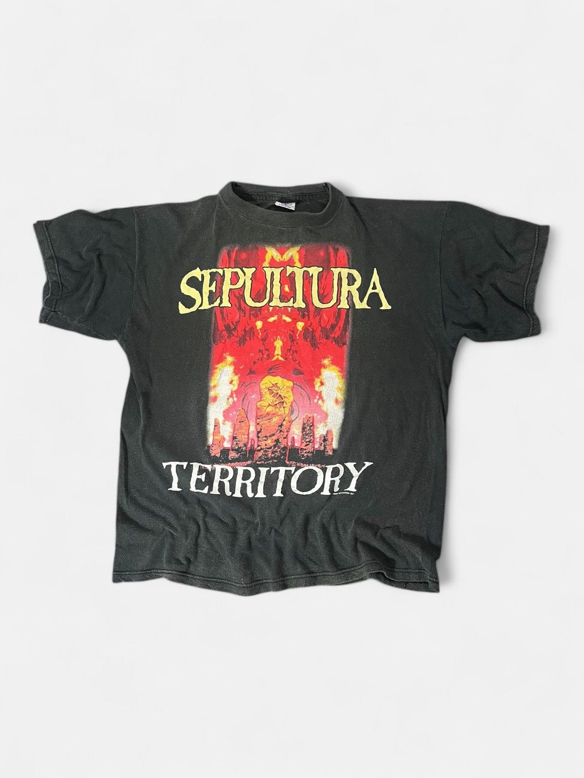 Vintage Sepultura 1993 Territory T Shirt Hoodie, Sweatshirt | FlexRushtees.com