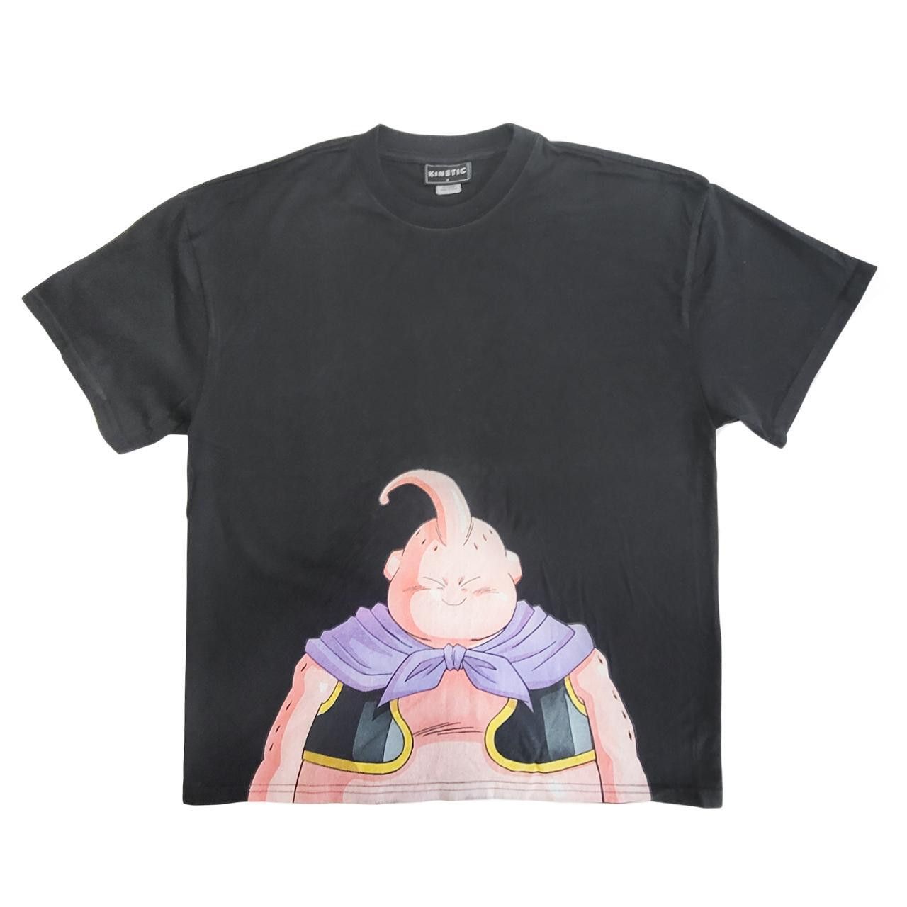 Vintage Dragonball Z Majin Buu Graphic Oversized Tee Hoodie, Sweatshirt | FlexRushtees.com