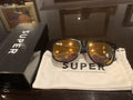 Retrosuperfuture Retro Super Future Wayfarer Black Gold