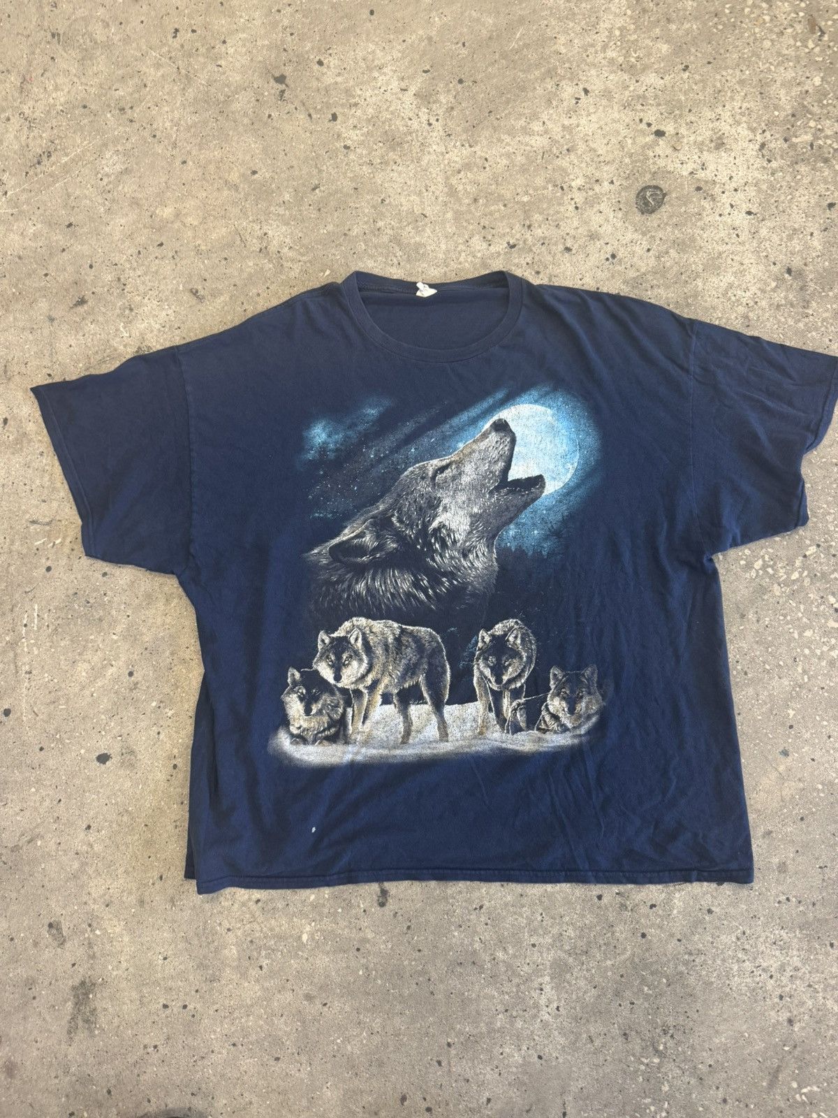 Other 90s Full Art Wolf T Shirt Hoodie, Sweatshirt | FlexRushtees.com