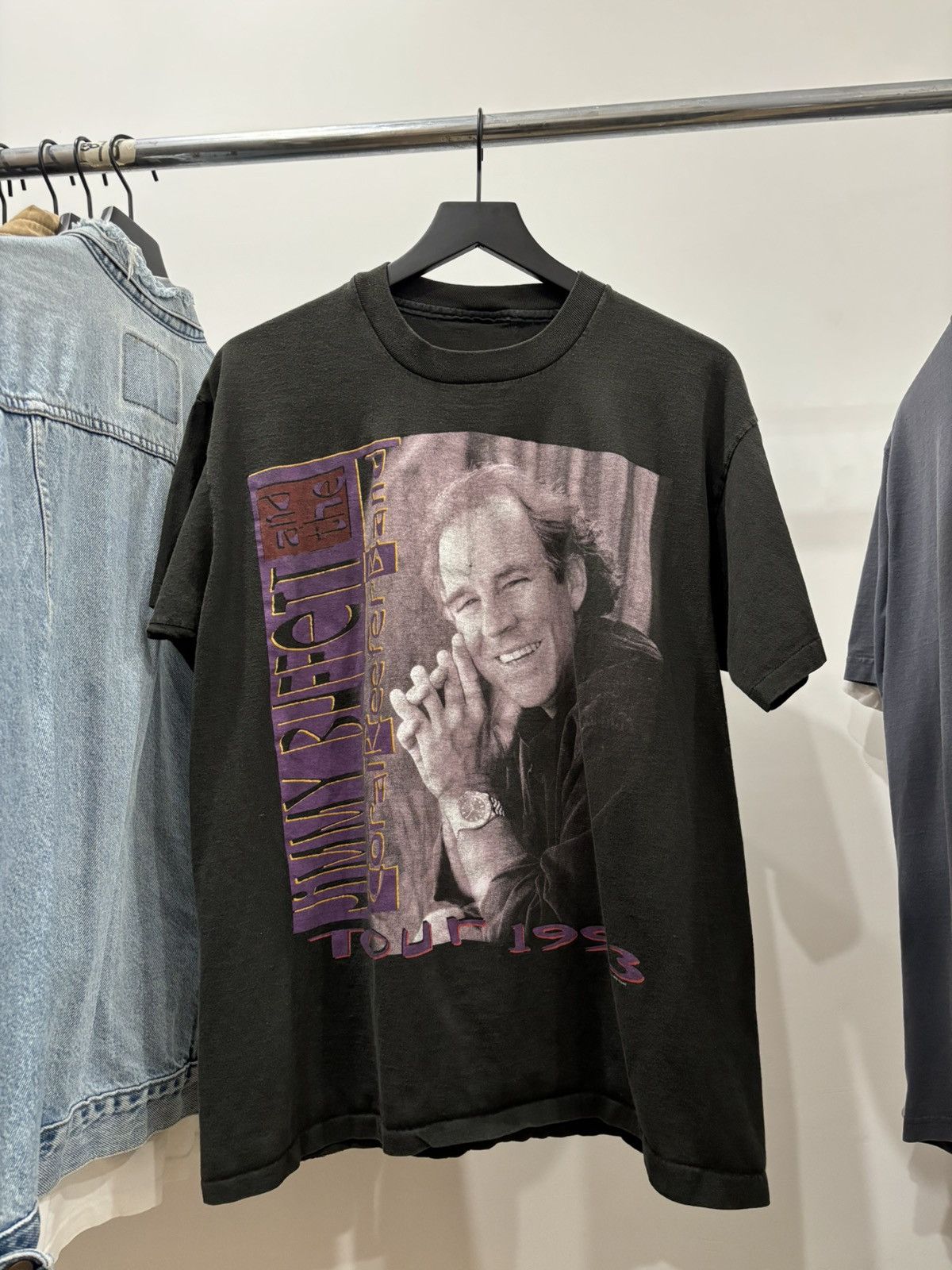 Giant Vintage Jimmy Buffet T Shirt Hoodie, Sweatshirt | FlexRushtees.com