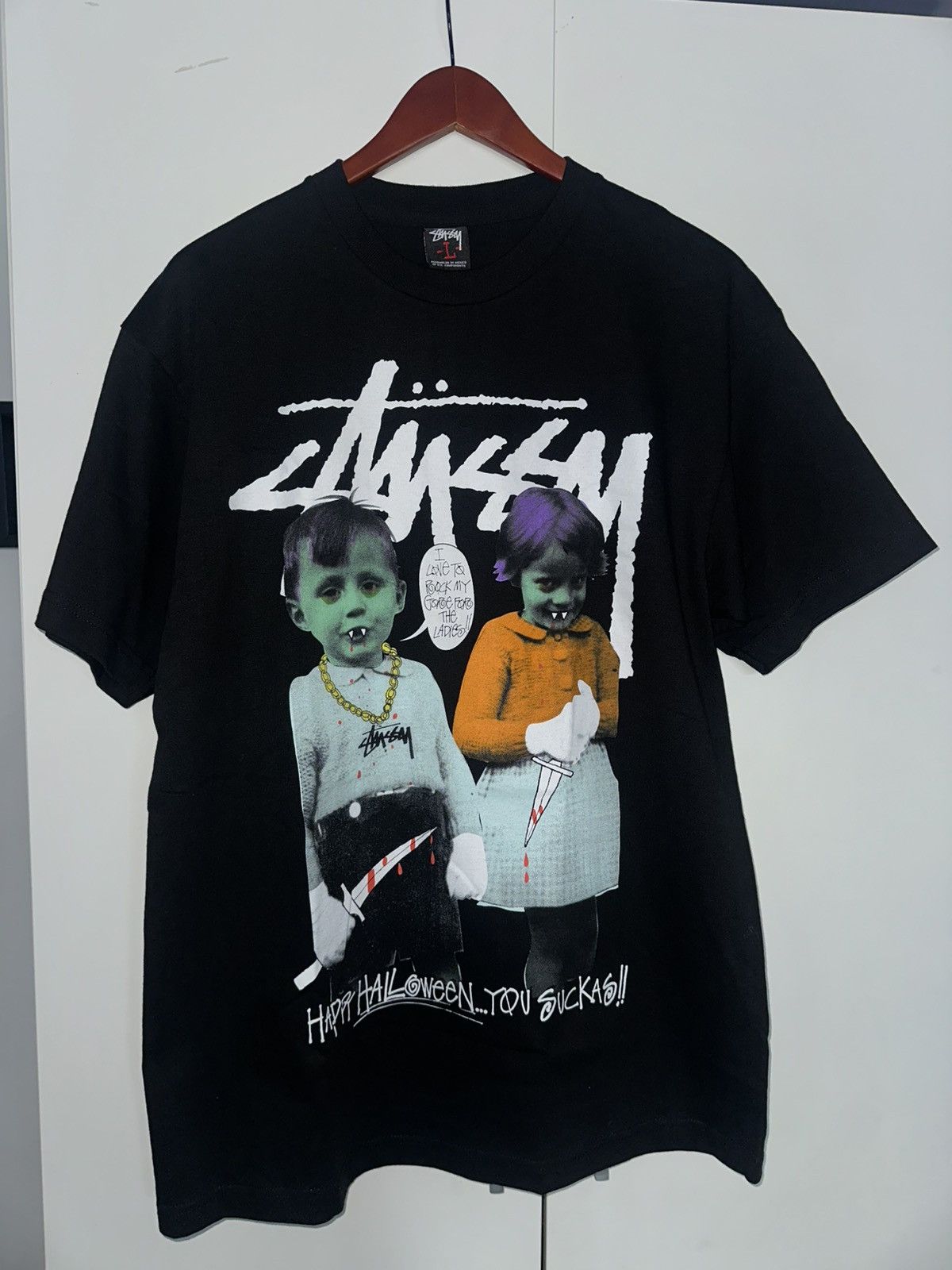 Stussy Rock My Gore Halloween T Shirt