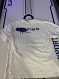 Angels Palm Angels White London Spray Tee Hoodie, Sweatshirt | FlexRushtees.com