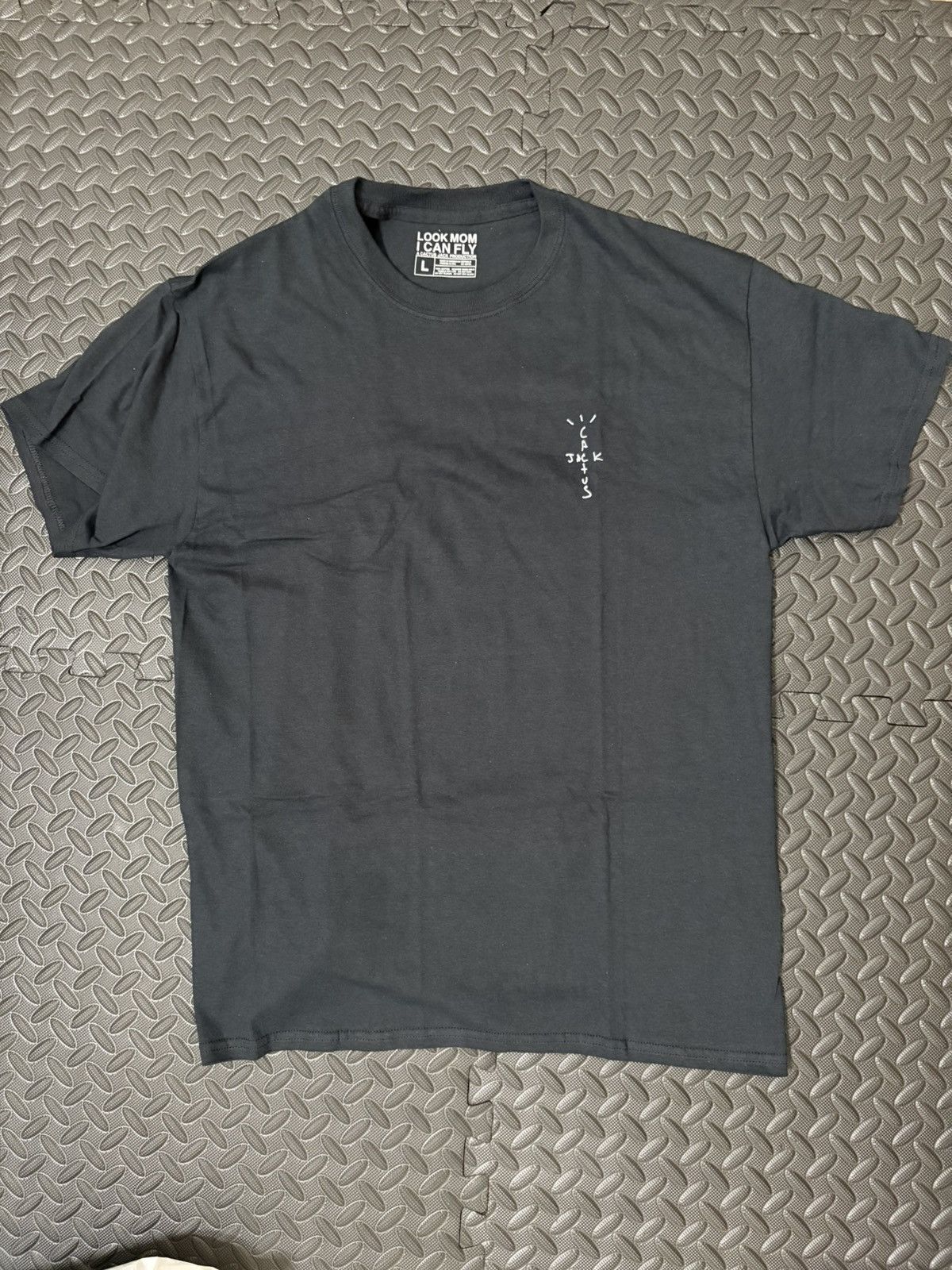 Travis Scott Look Mom I Can Fly Custom Tee Black Hoodie, Sweatshirt | FlexRushtees.com