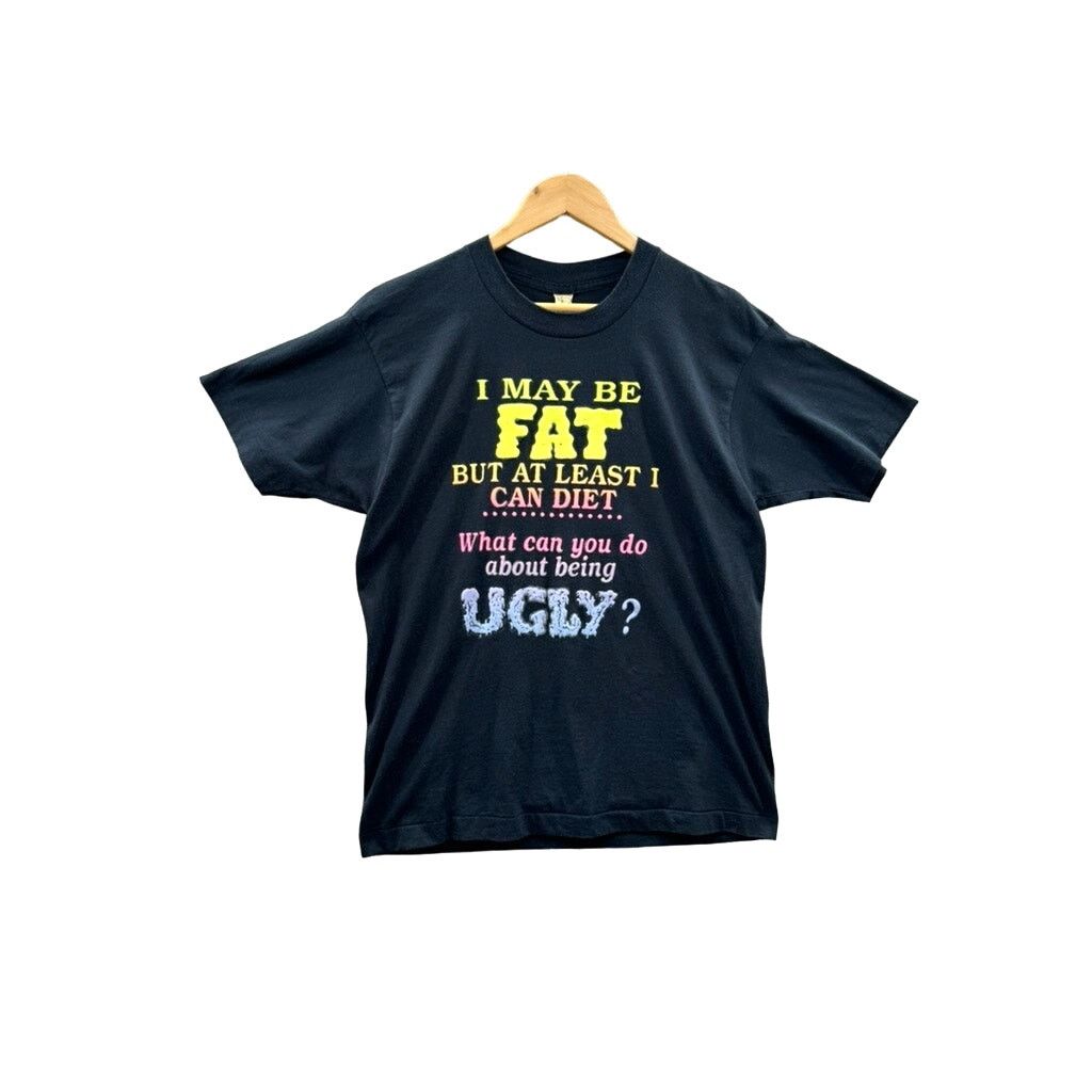 Vintage 1990s Screen Stars Comedy Spoof Joke Graphic T Shirt