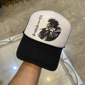 Vintage Vtg 90s Death Note Misa Amane Anime Turcker Caps Akira