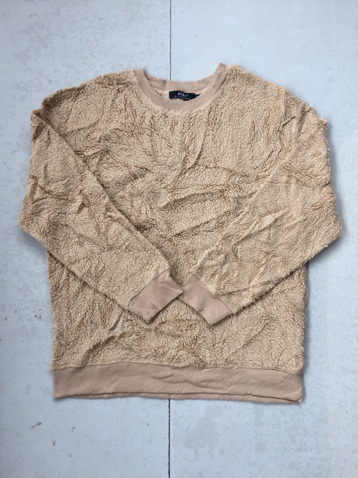 Japanese Brand Beno Winter Sweatshirt