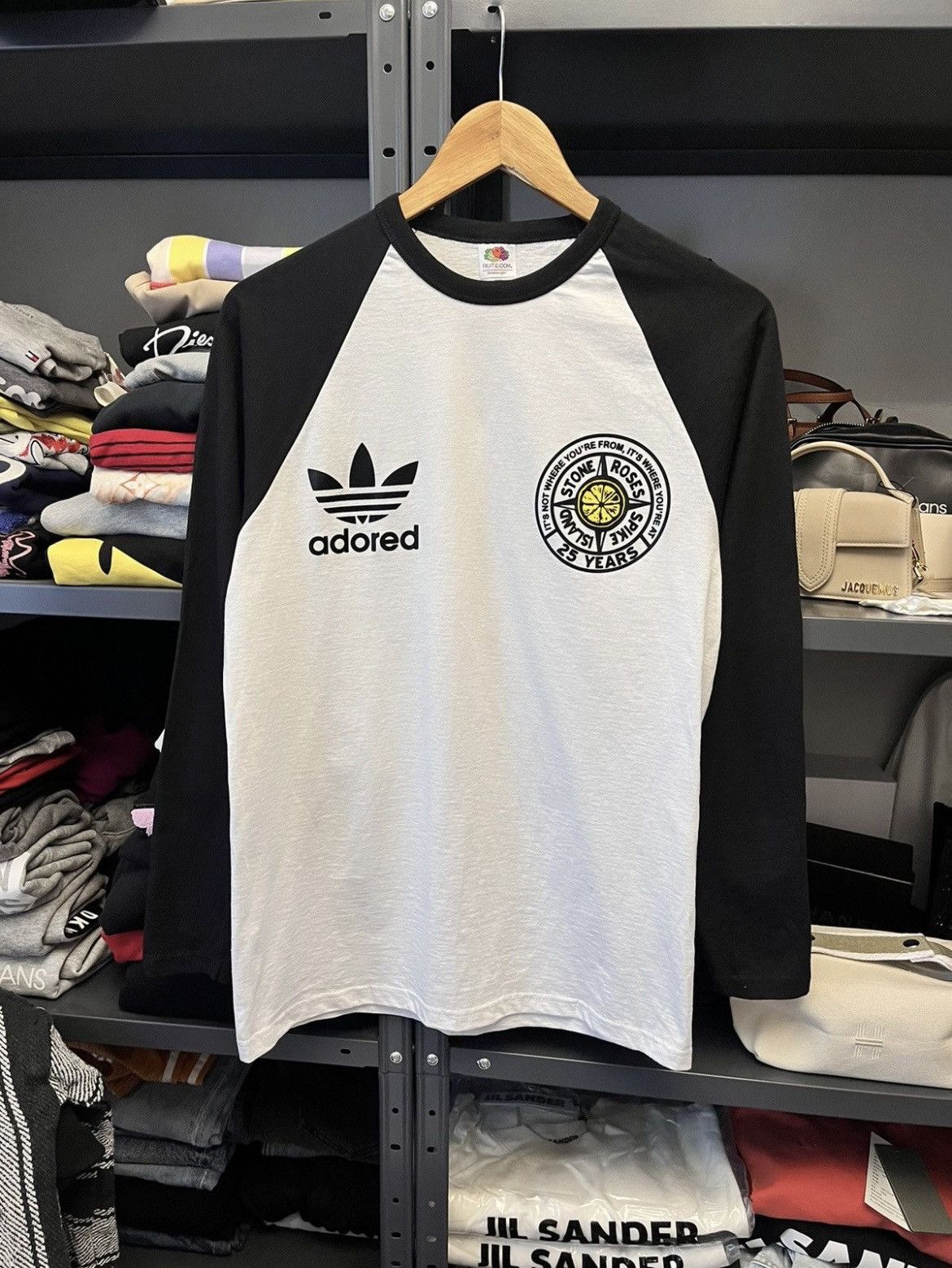 Band Tees Vintage Stone Roses Long Sleeve Hoodie, Sweatshirt | AU16VibeMintTees.com