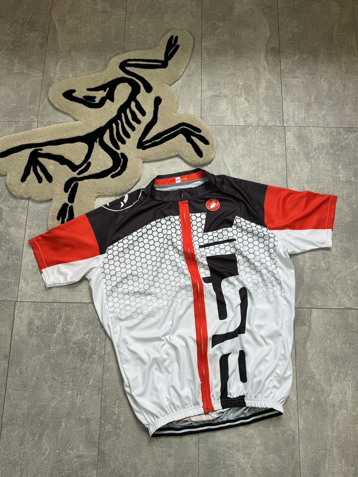Mens Vintage Castelli Cycling T Shirt Jersey Size Xxl Tee