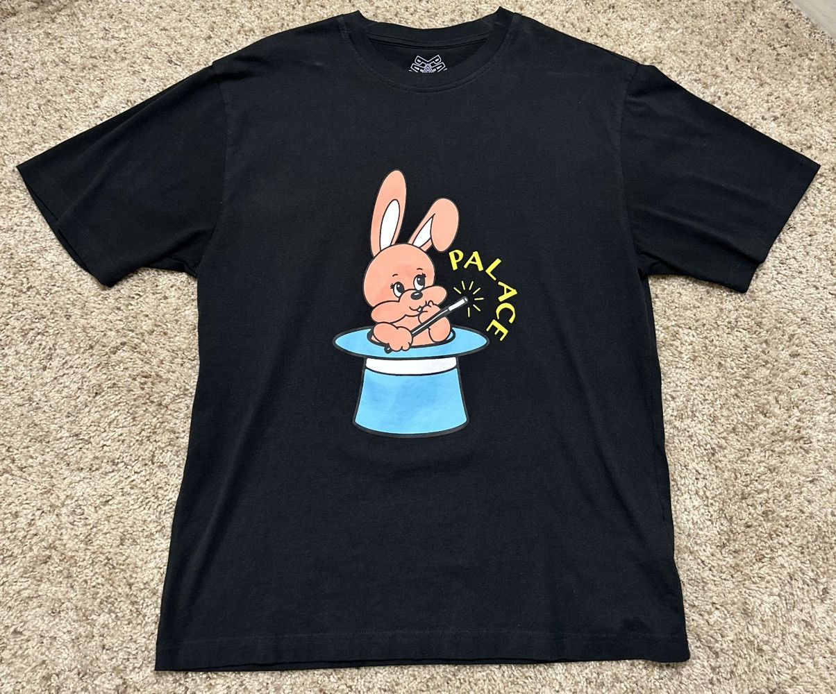 Palace Bunny T Shirt Black Size Medium Hoodie, Sweatshirt | FlexRushtees.com