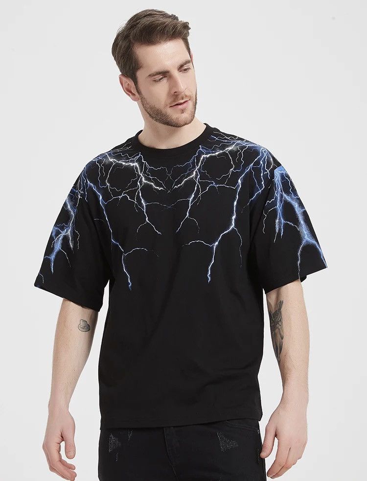 Other Dark Lightning Printed Tee Hoodie, Sweatshirt | FlexRushtees.com