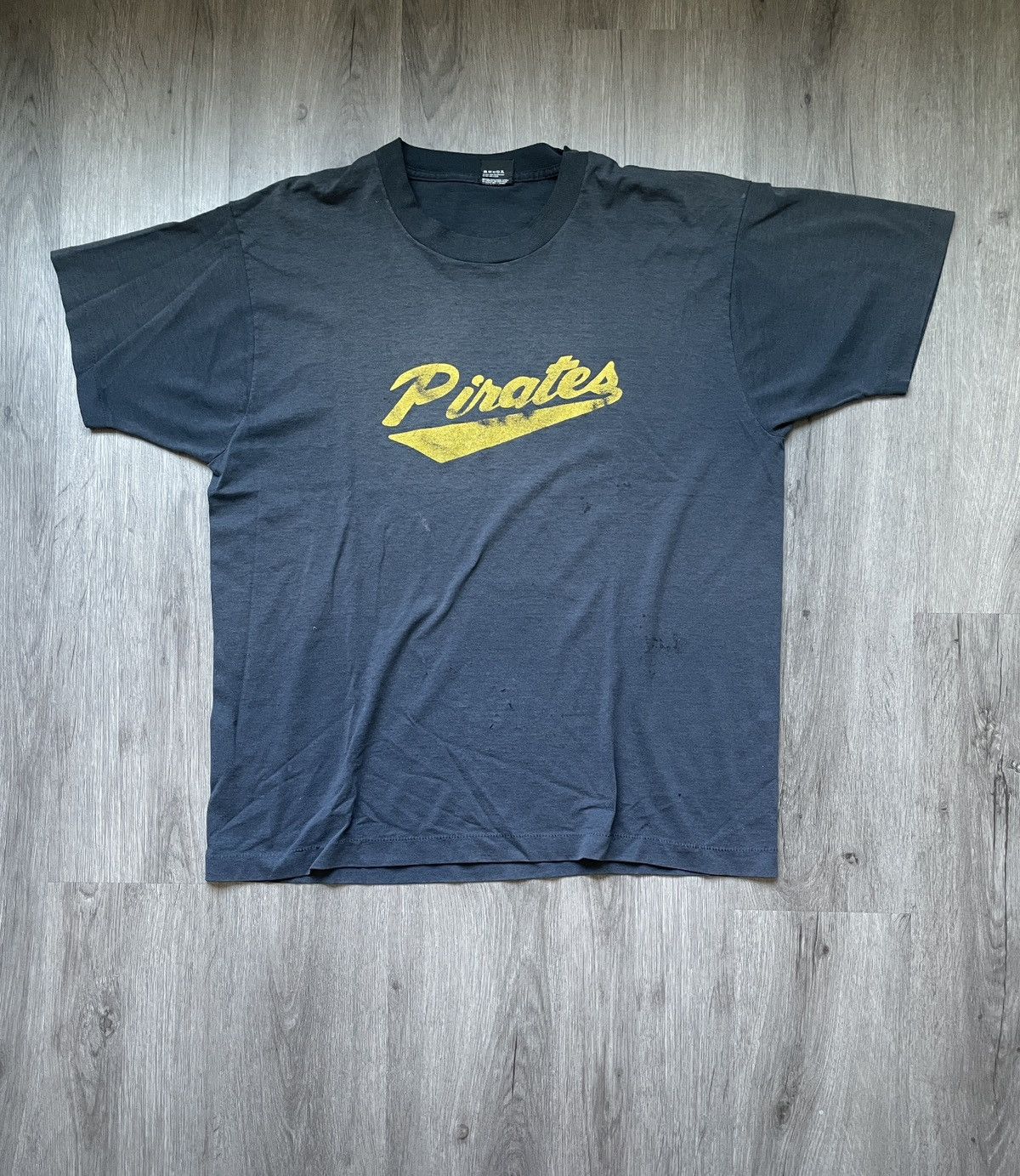 Vintage Vtg Screen Stars Pirates Manning Trade T Shirt Sz Xxl