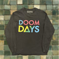 Vintage Bastille Doom Days Long Sleeve T Shirt Medium Band Music Black Cotton Crew Neck Graphic Prin