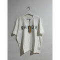 Rhude Logo Slub White Tee Size Xs New Hoodie, Sweatshirt | FlexRushtees.com