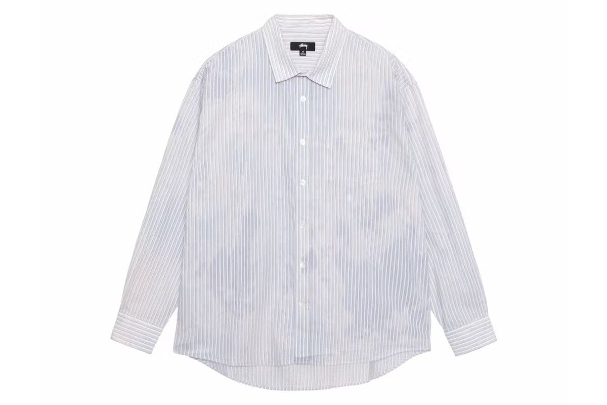 Stussy Long Sleeve Shirt Bleached