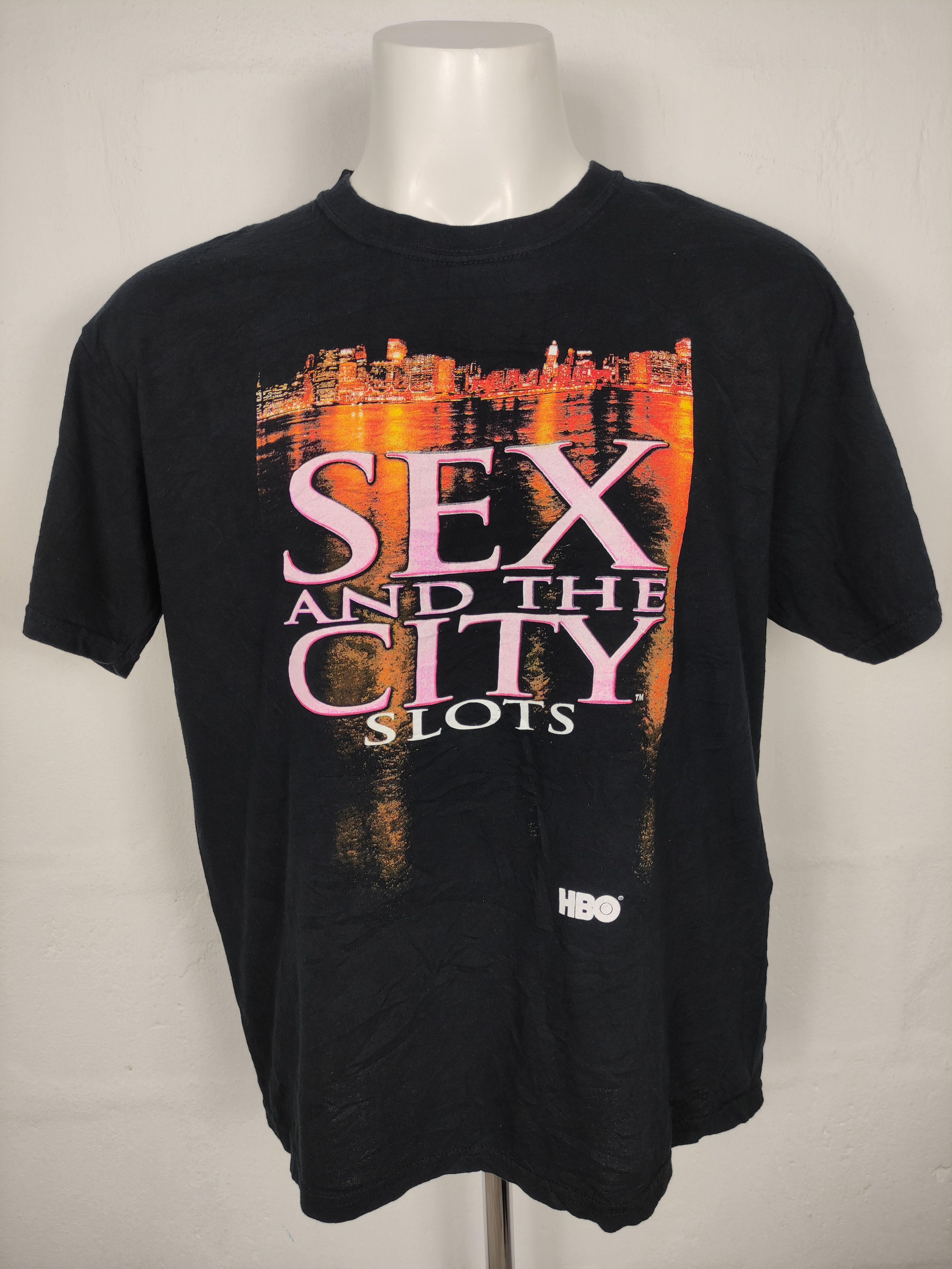 Vintage 00s Sex And The City Slots Hbo Tv Series Shirt