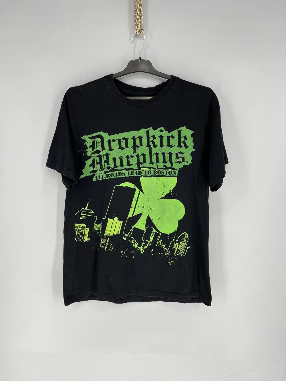 Band Tees Rare Design Vintage Punk Band Dropkick Murphys T Shirt 2000s
