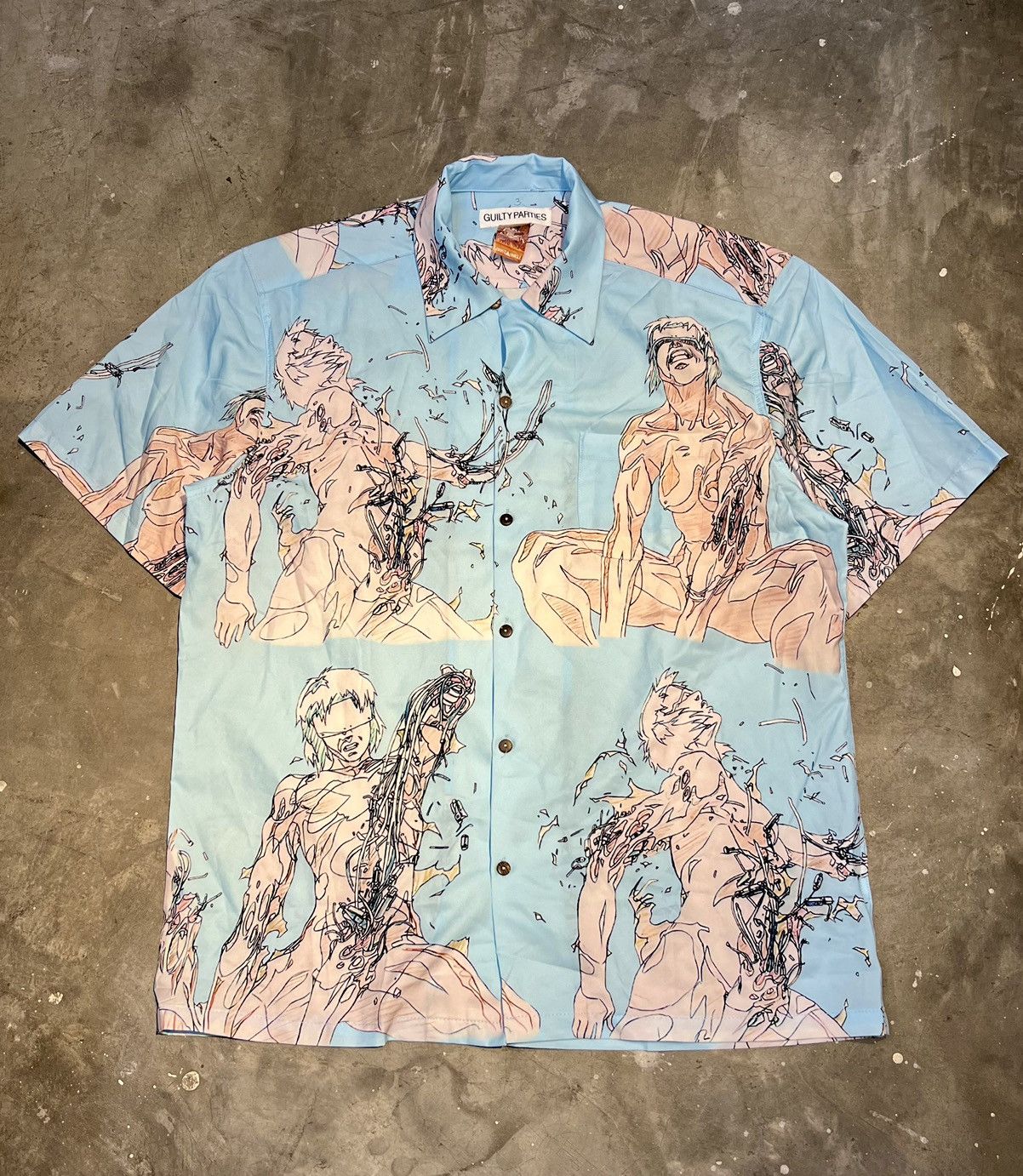 Wacko Maria Ghost In The Shell Guilty Parties Wavko Maria Tee