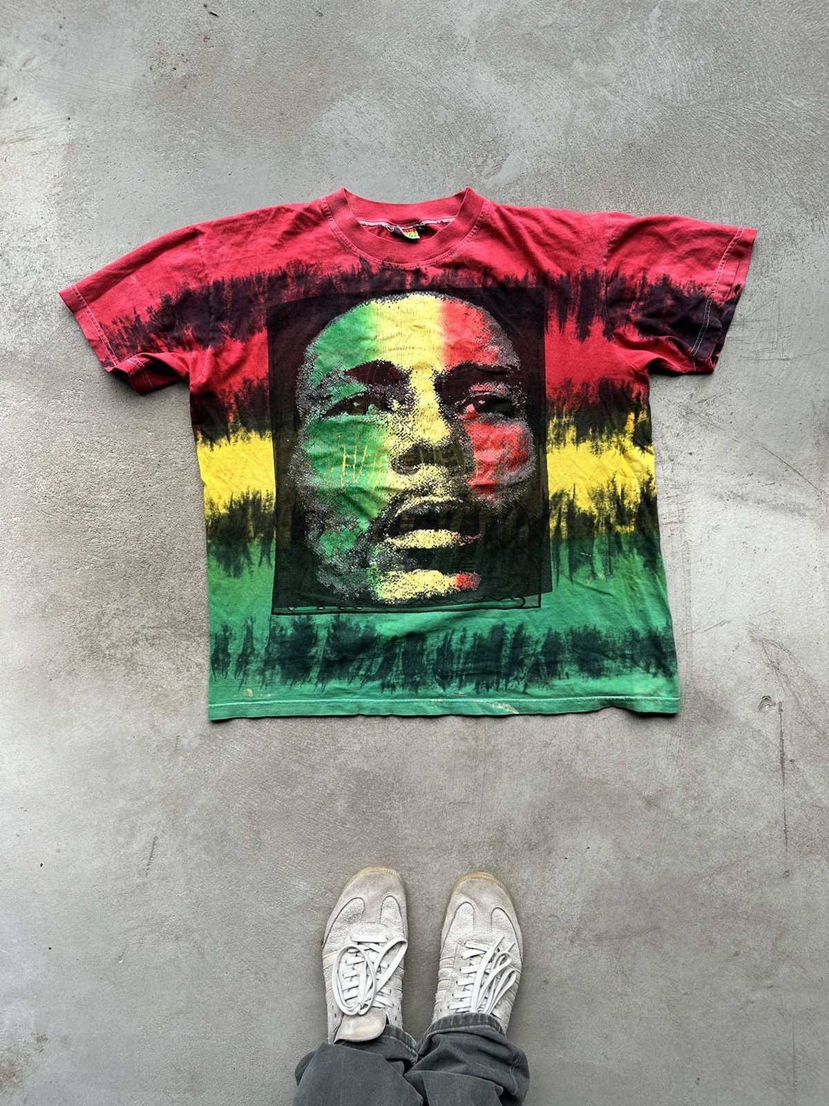 Bob Marley 90s Aop Bob Marley Rasta Reggae Weed T Shirt Hoodie, Sweatshirt | AU16VibeMintTees.com